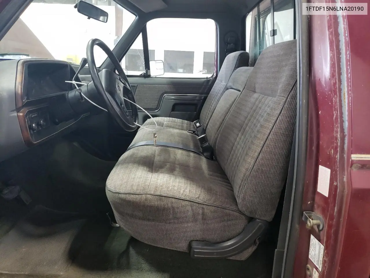 1990 Ford F150 VIN: 1FTDF15N6LNA20190 Lot: 64386535