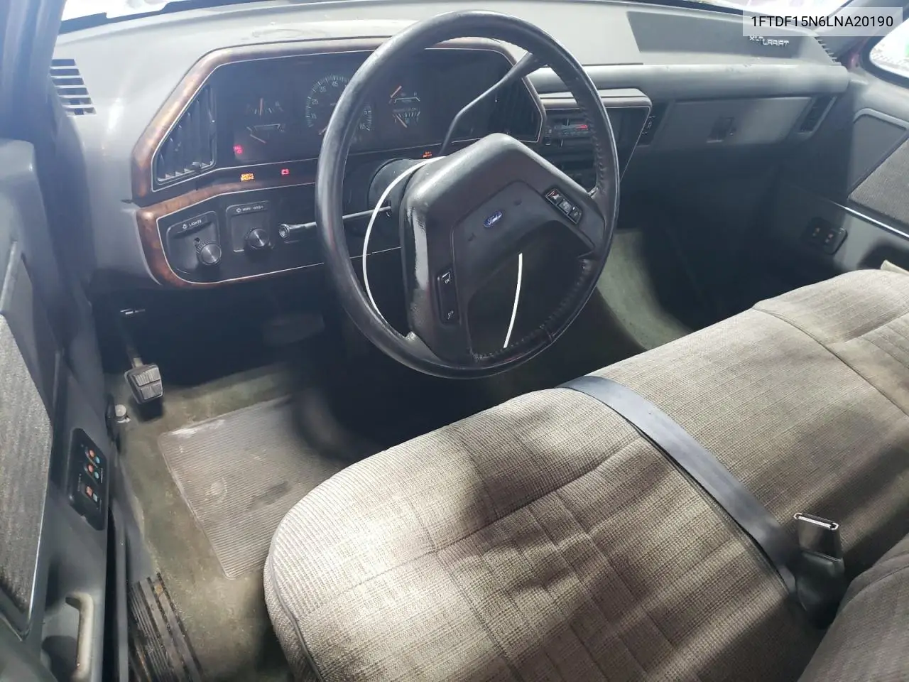 1990 Ford F150 VIN: 1FTDF15N6LNA20190 Lot: 64386535