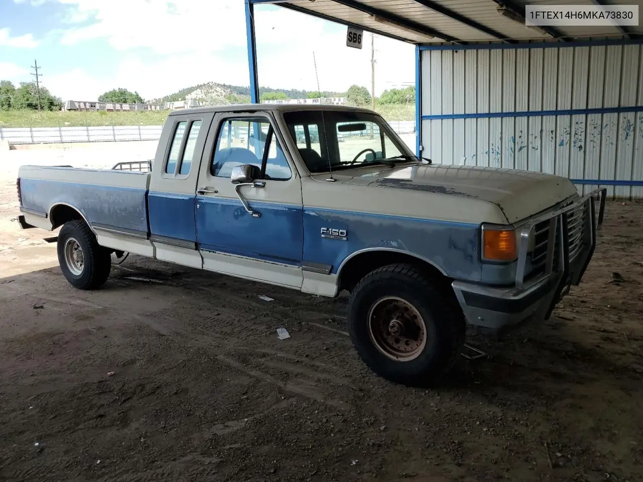 1991 Ford F150 VIN: 1FTEX14H6MKA73830 Lot: 62675445