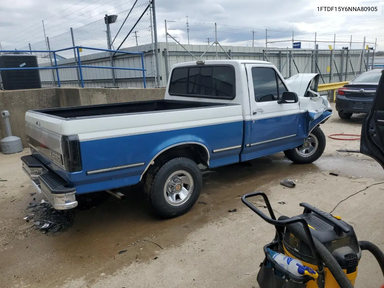 1992 Ford F150 VIN: 1FTDF15Y6NNA80905 Lot: 49114775