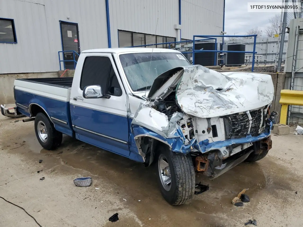 1992 Ford F150 VIN: 1FTDF15Y6NNA80905 Lot: 49114775