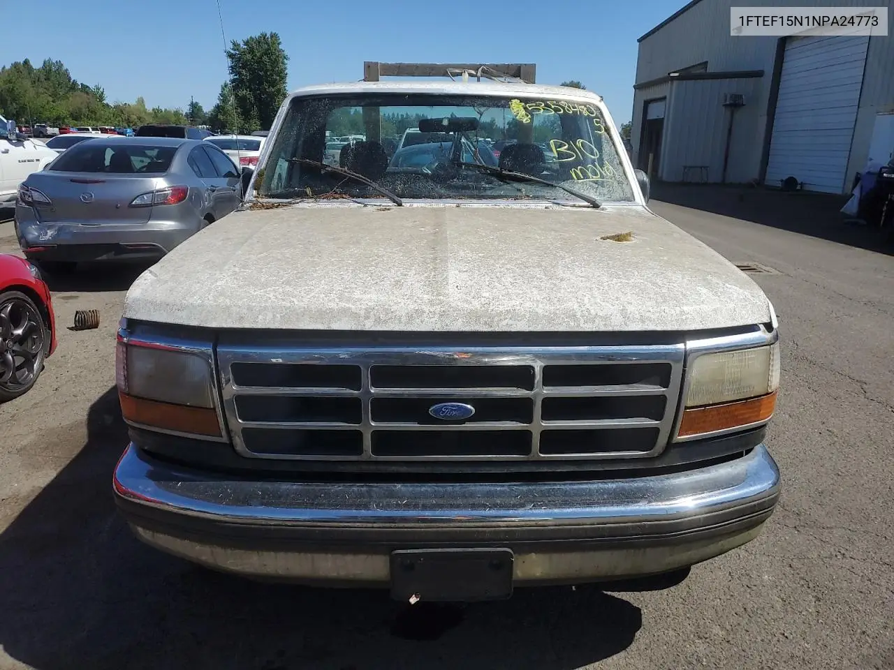 1992 Ford F150 VIN: 1FTEF15N1NPA24773 Lot: 53584805