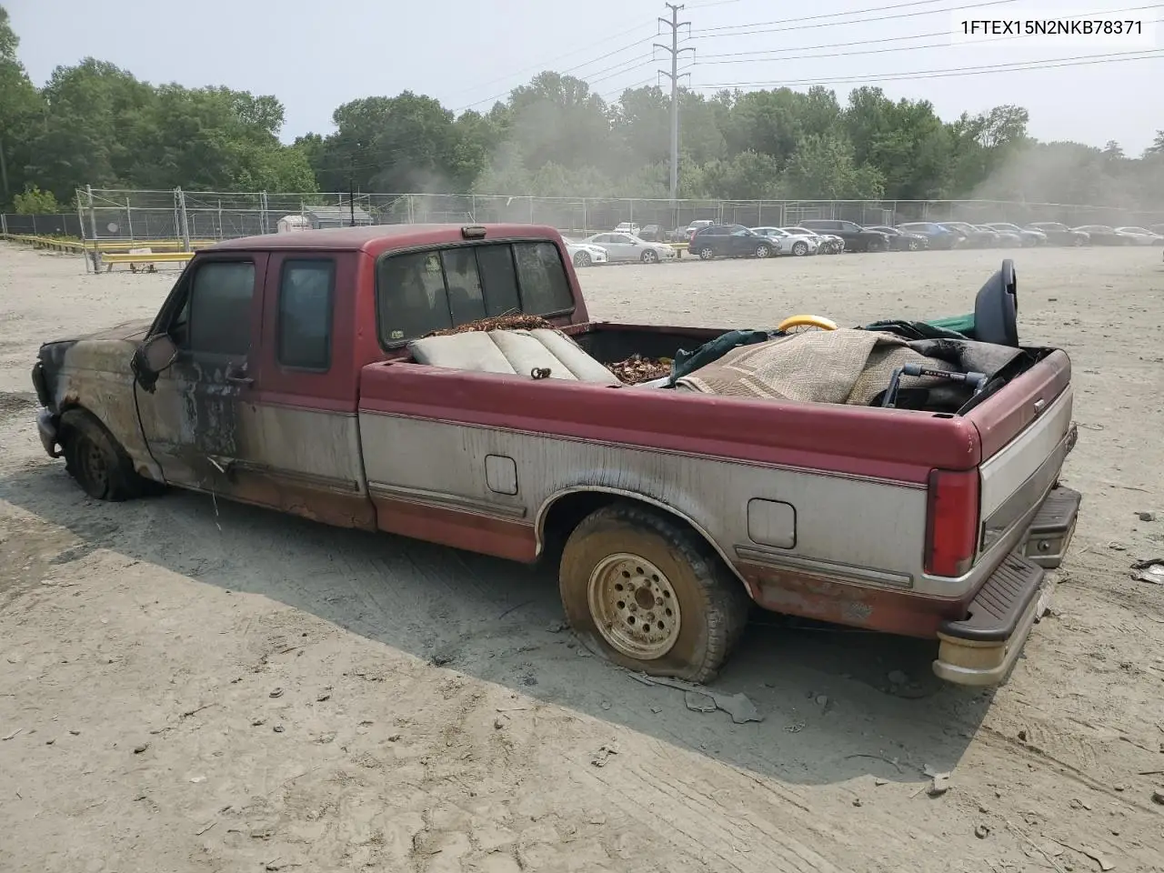 1992 Ford F150 VIN: 1FTEX15N2NKB78371 Lot: 58829415