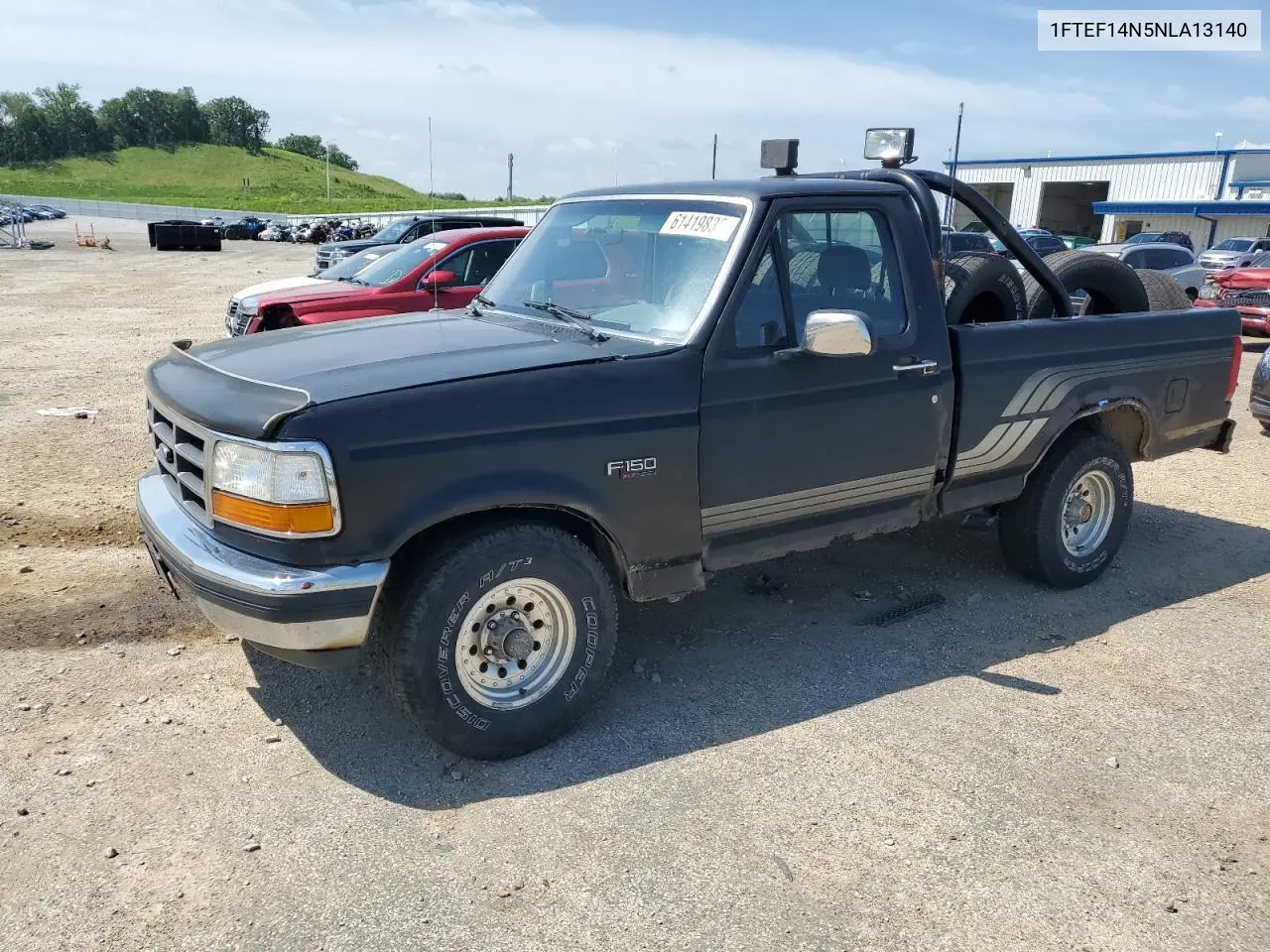 1992 Ford F150 VIN: 1FTEF14N5NLA13140 Lot: 61419835