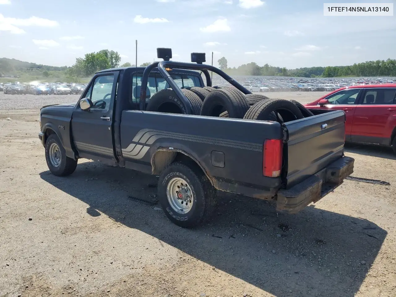 1992 Ford F150 VIN: 1FTEF14N5NLA13140 Lot: 61419835