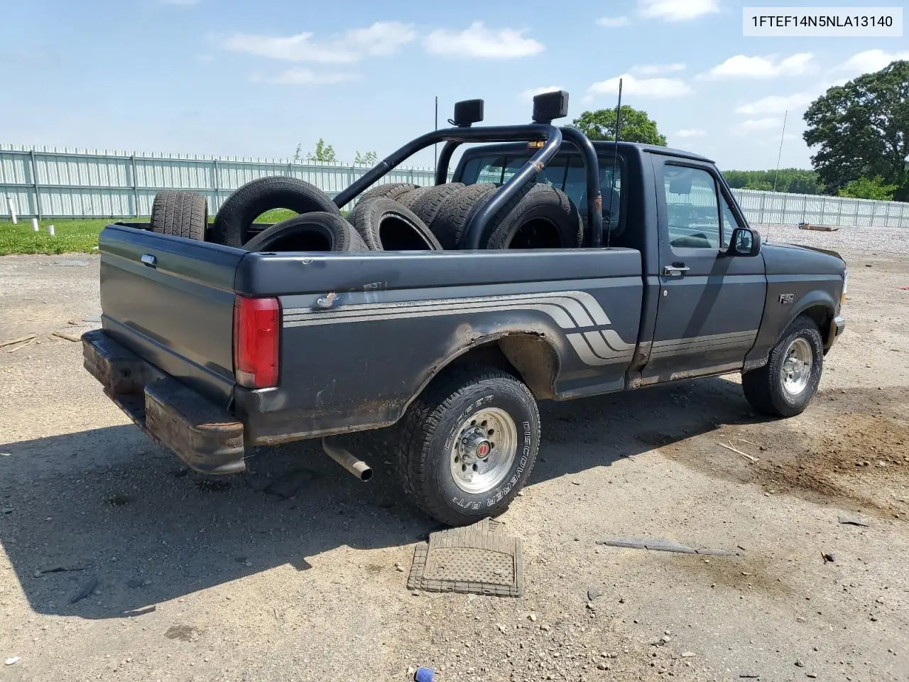 1992 Ford F150 VIN: 1FTEF14N5NLA13140 Lot: 61419835
