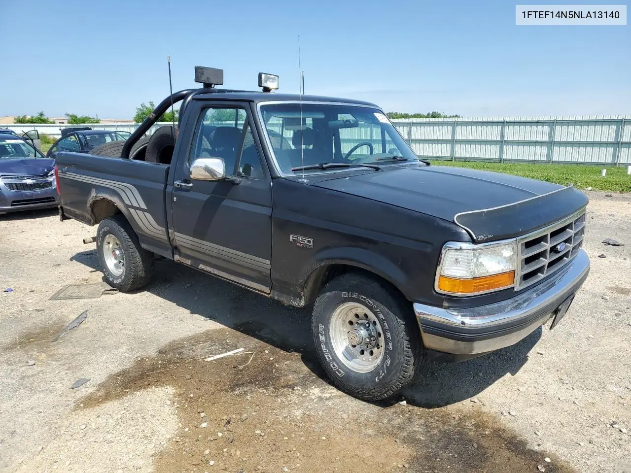 1992 Ford F150 VIN: 1FTEF14N5NLA13140 Lot: 61419835