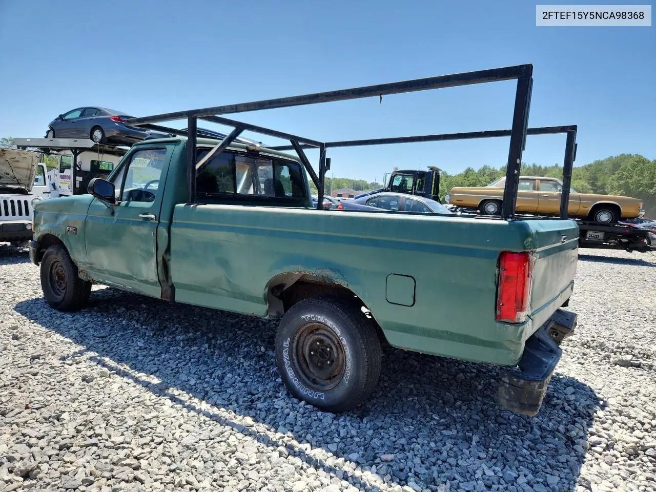 1992 Ford F150 VIN: 2FTEF15Y5NCA98368 Lot: 61924965