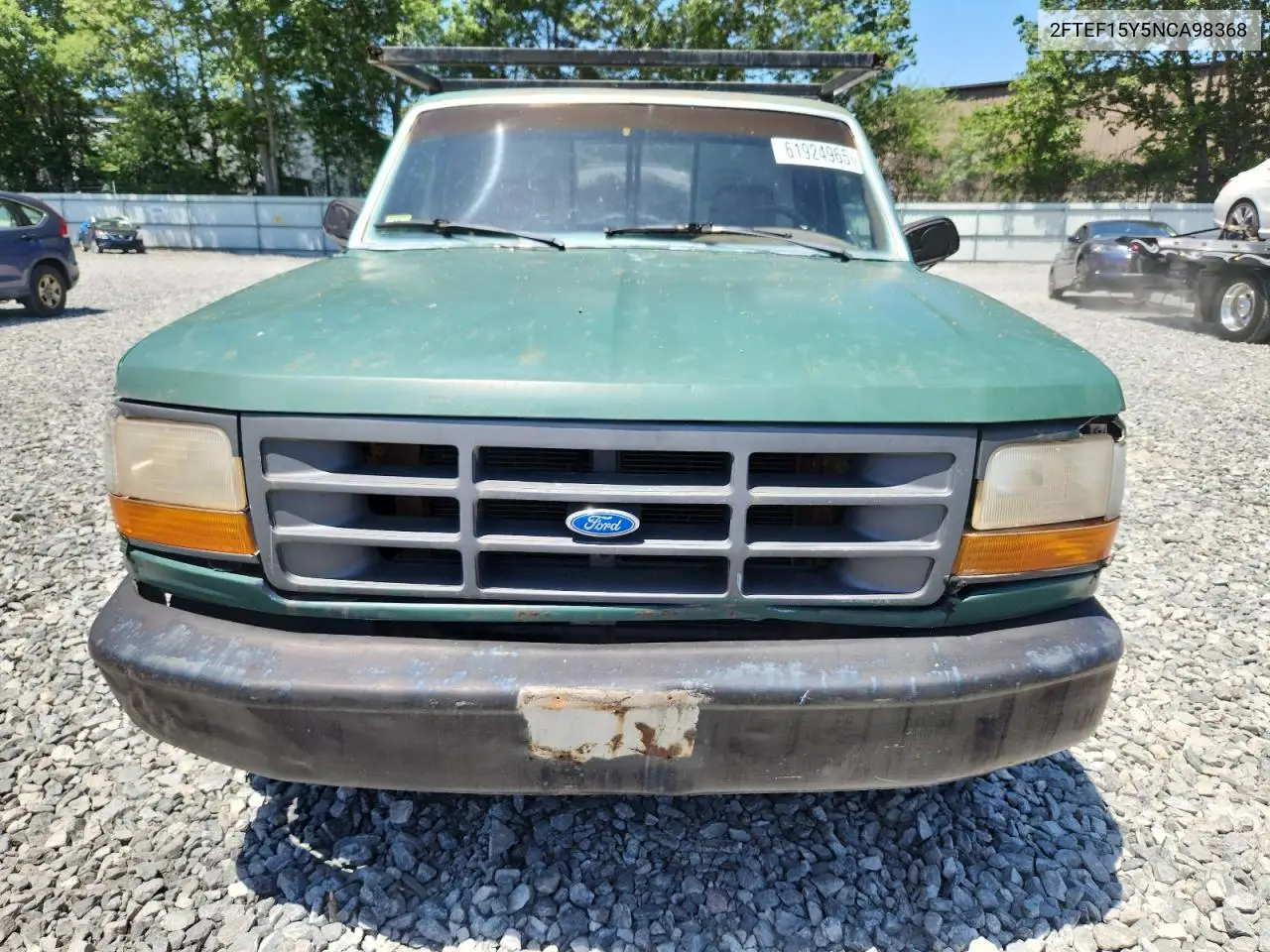 1992 Ford F150 VIN: 2FTEF15Y5NCA98368 Lot: 61924965