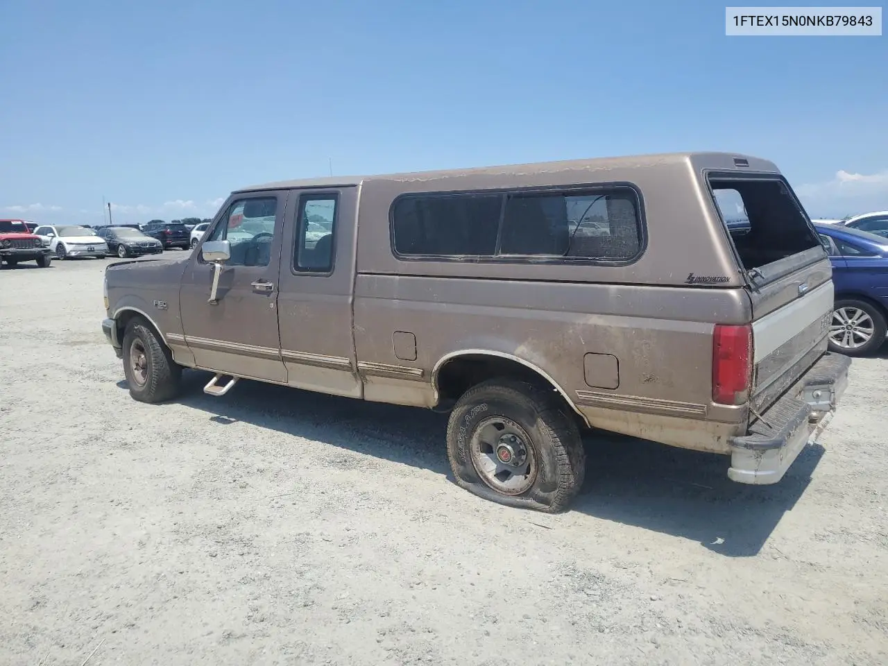 1992 Ford F150 VIN: 1FTEX15N0NKB79843 Lot: 62224305