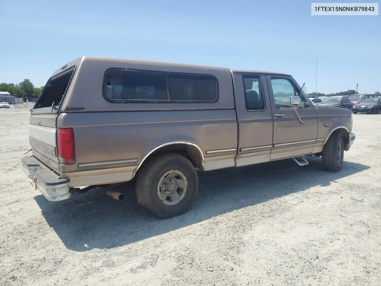 1992 Ford F150 VIN: 1FTEX15N0NKB79843 Lot: 62224305