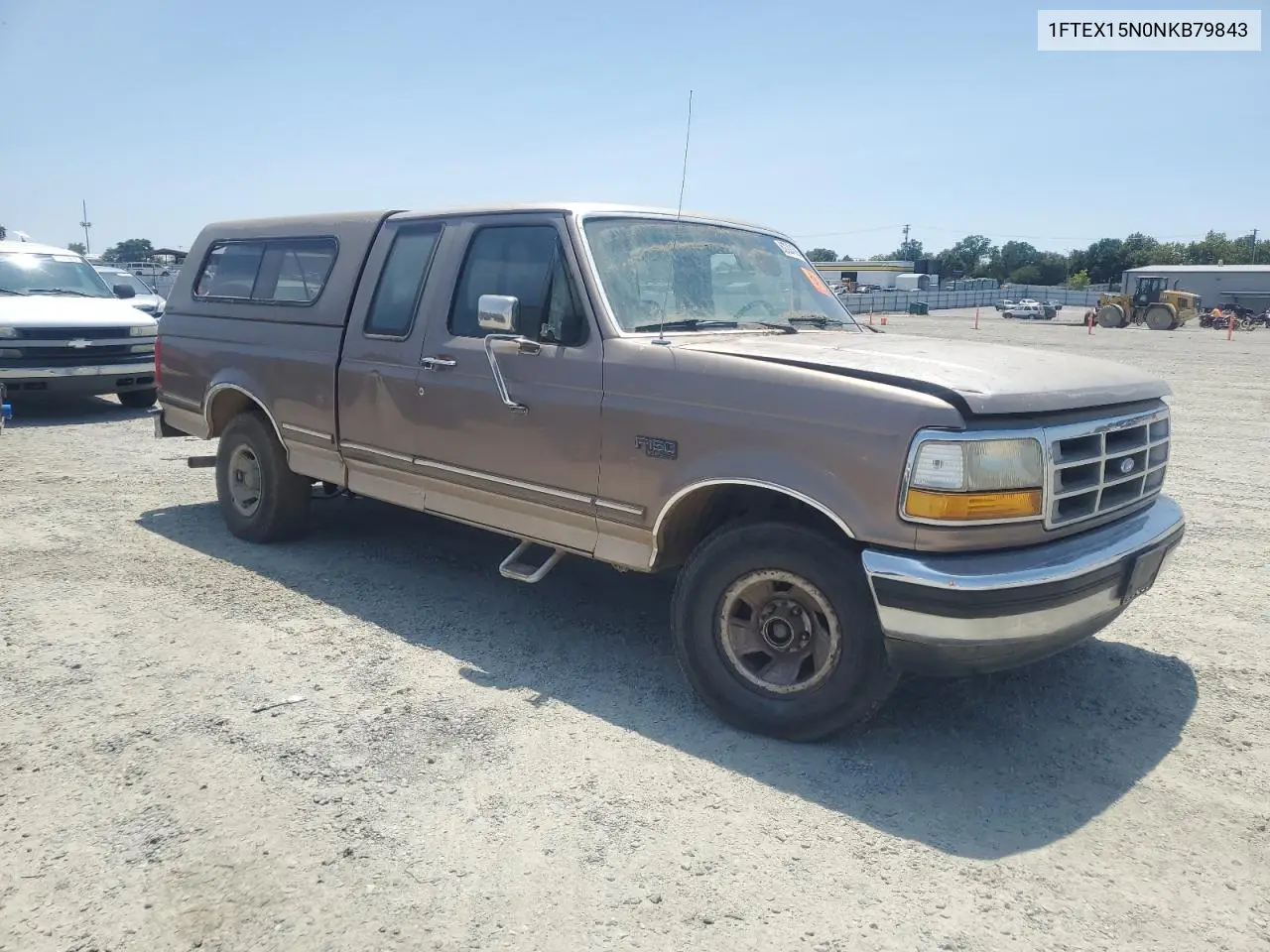 1992 Ford F150 VIN: 1FTEX15N0NKB79843 Lot: 62224305