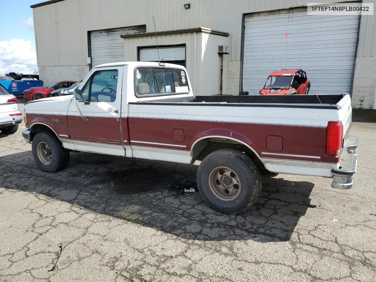 1993 Ford F150 VIN: 1FTEF14N8PLB00422 Lot: 49353765