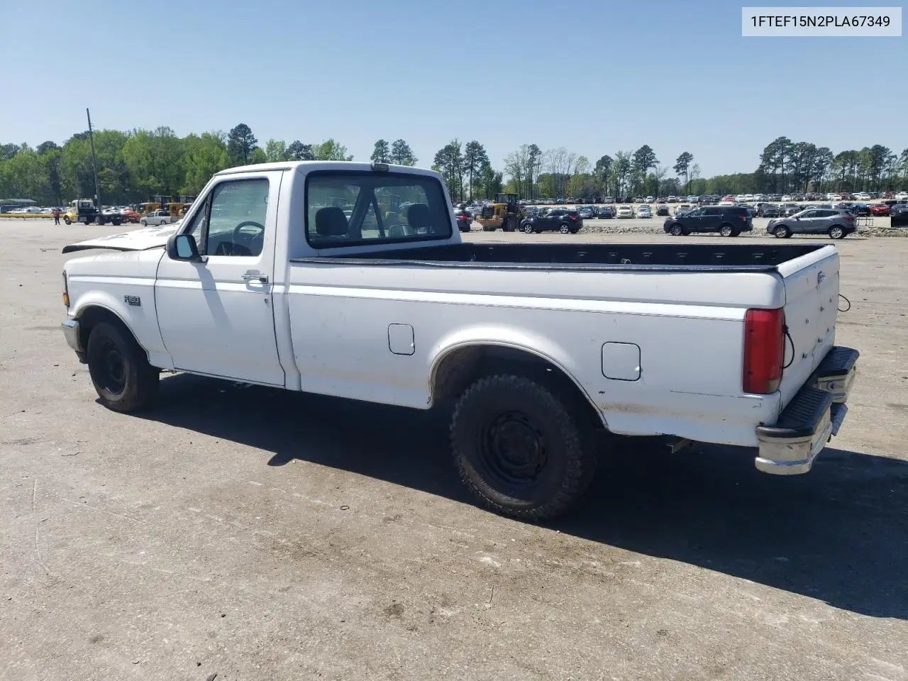 1993 Ford F150 VIN: 1FTEF15N2PLA67349 Lot: 52508365