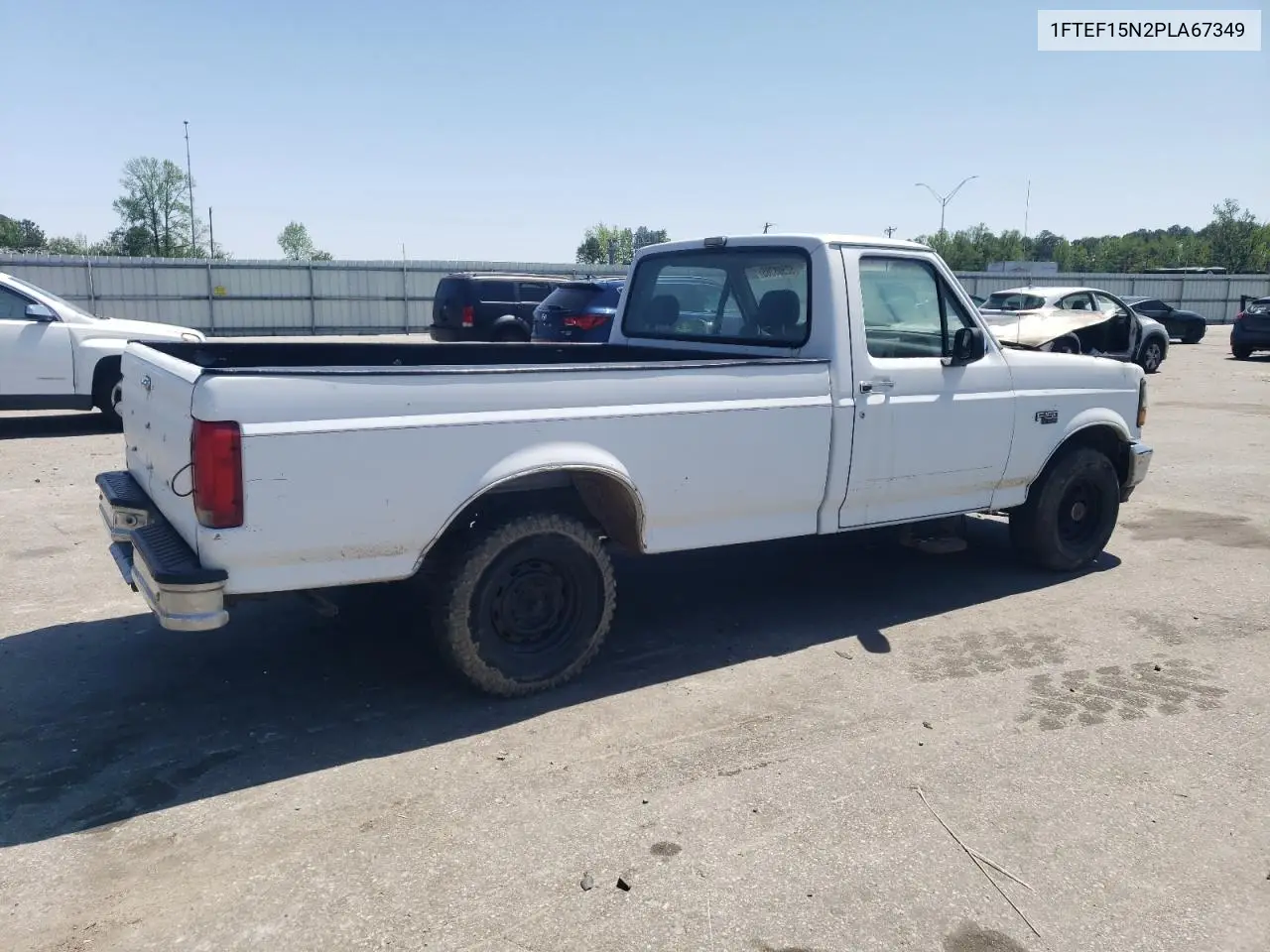 1993 Ford F150 VIN: 1FTEF15N2PLA67349 Lot: 52508365