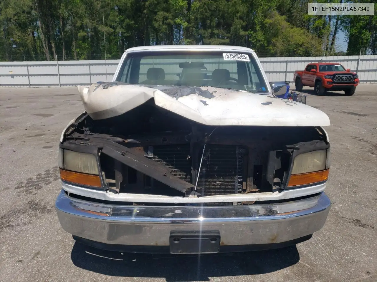 1993 Ford F150 VIN: 1FTEF15N2PLA67349 Lot: 52508365