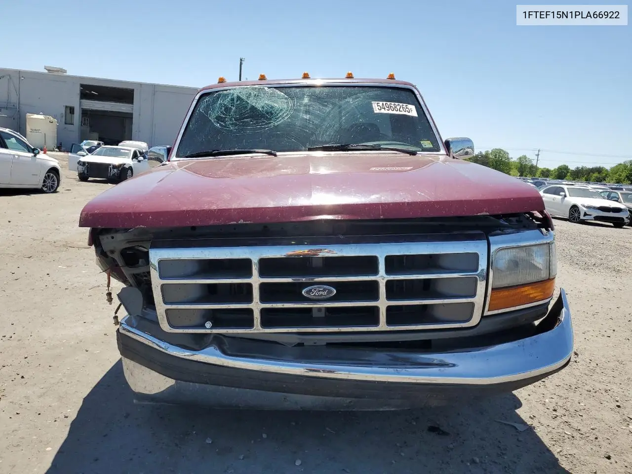 1993 Ford F150 VIN: 1FTEF15N1PLA66922 Lot: 54968265