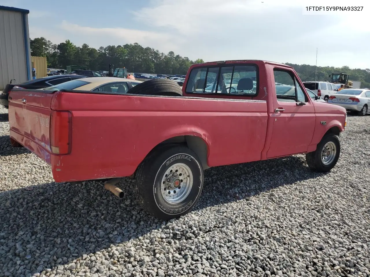 1993 Ford F150 VIN: 1FTDF15Y9PNA93327 Lot: 57025905