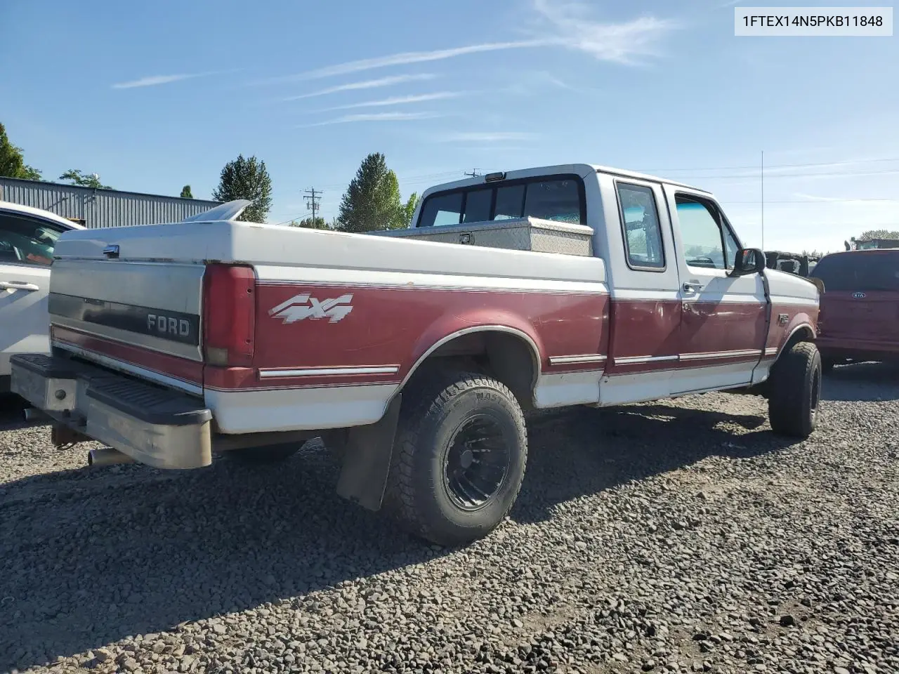1993 Ford F150 VIN: 1FTEX14N5PKB11848 Lot: 57842065