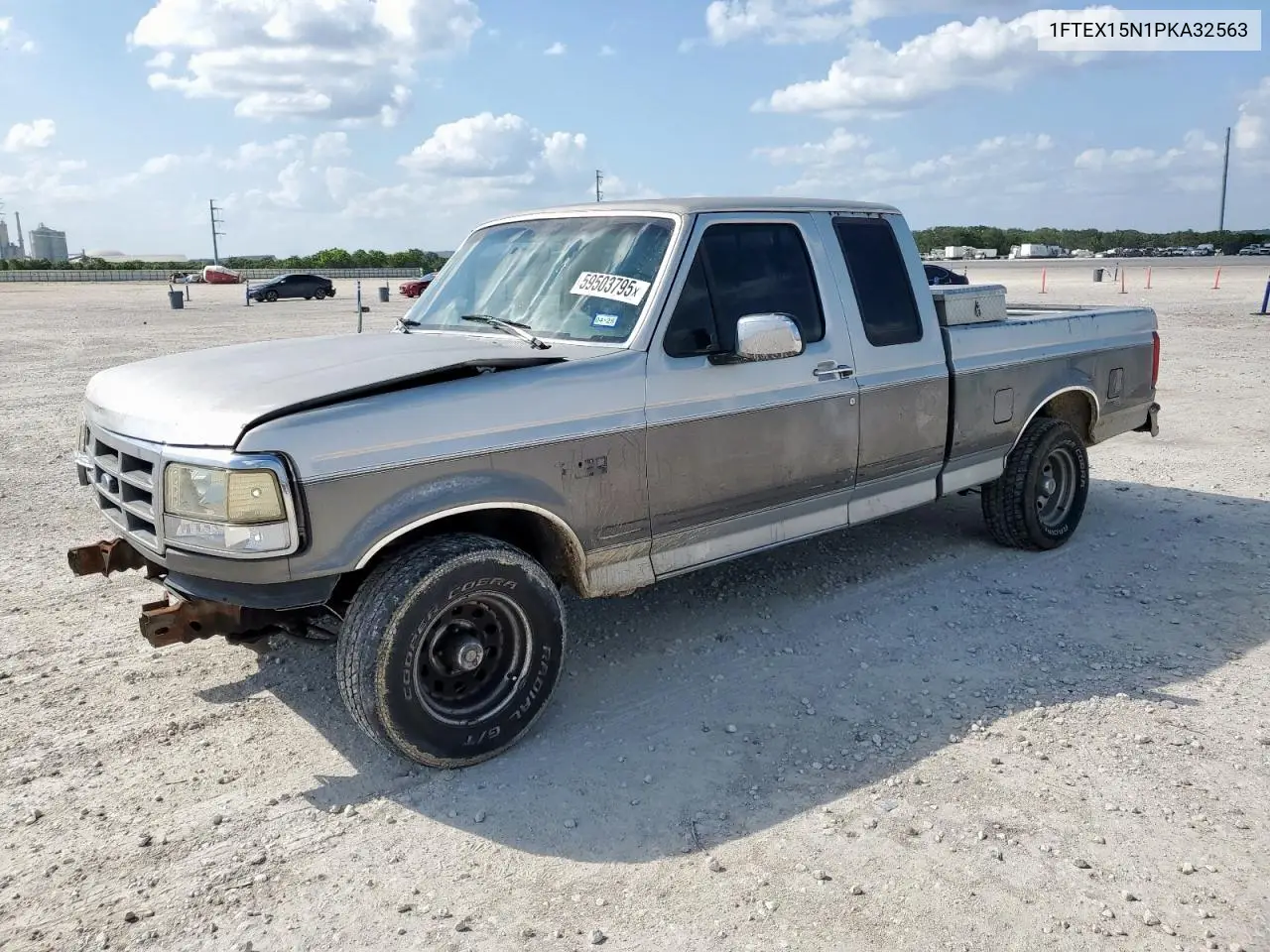 1993 Ford F150 VIN: 1FTEX15N1PKA32563 Lot: 59503795