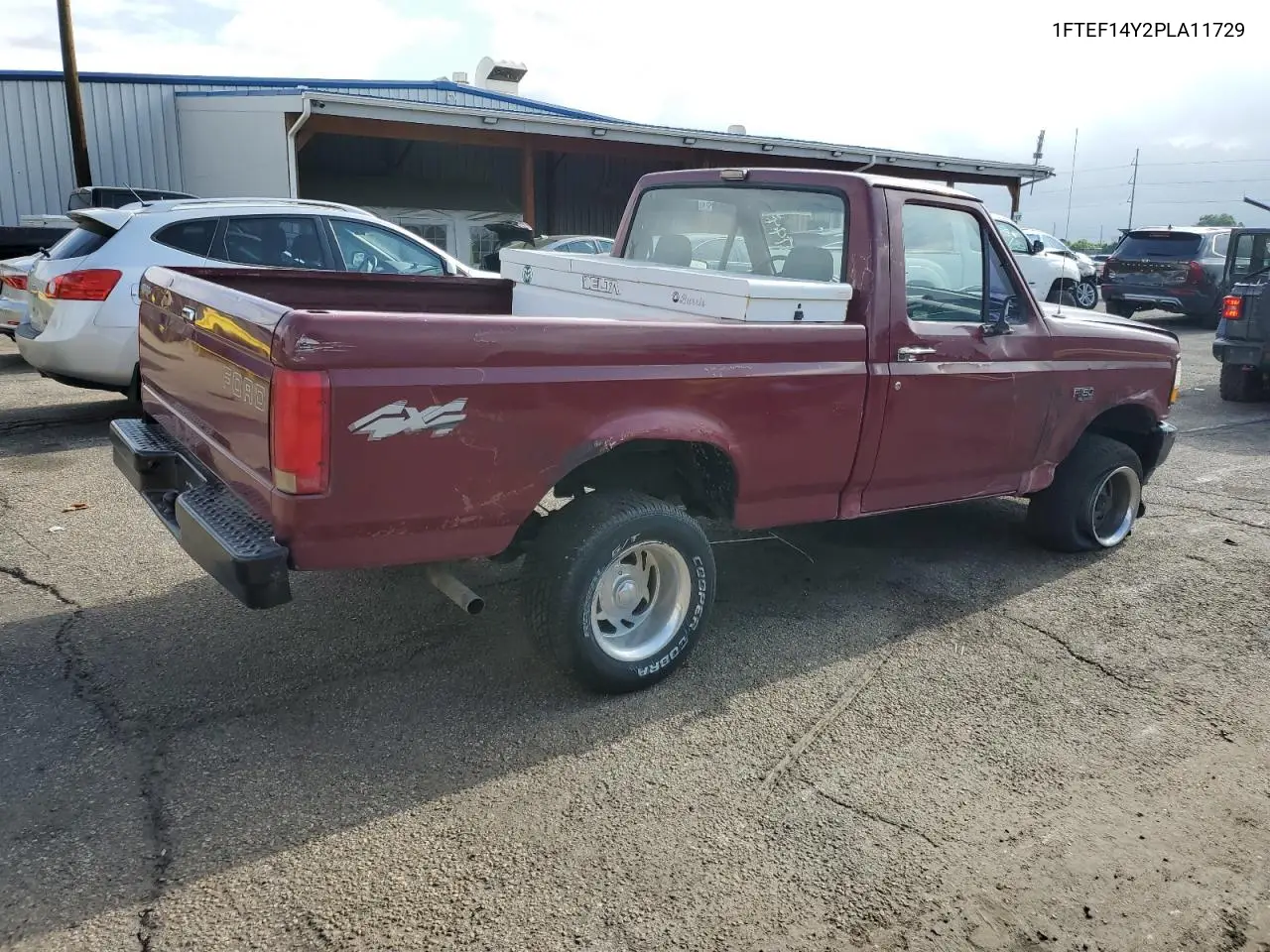 1993 Ford F150 VIN: 1FTEF14Y2PLA11729 Lot: 60744115