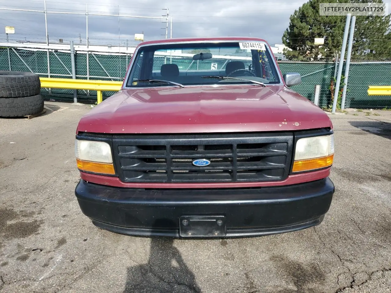 1993 Ford F150 VIN: 1FTEF14Y2PLA11729 Lot: 60744115