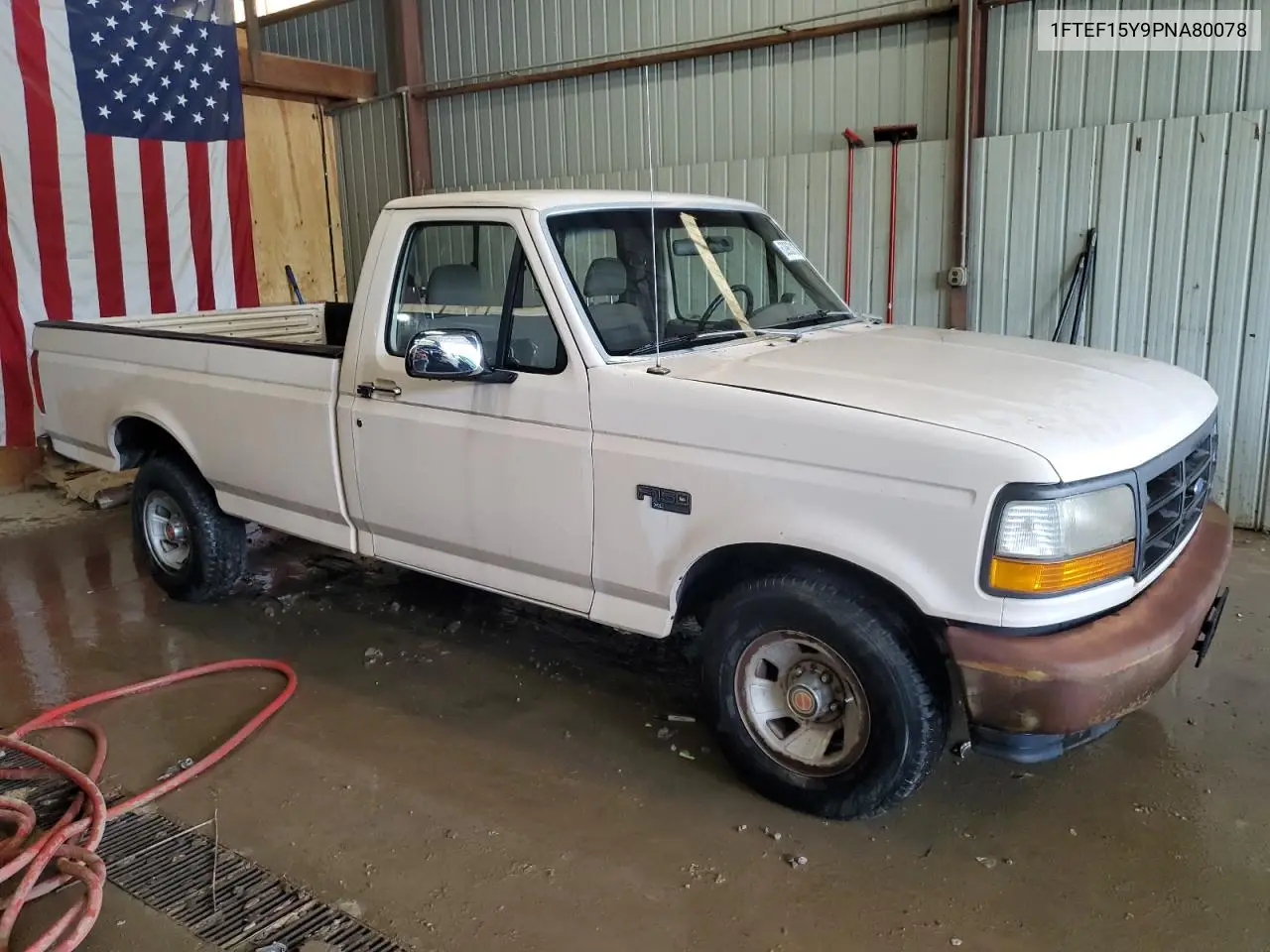 1993 Ford F150 VIN: 1FTEF15Y9PNA80078 Lot: 62963105