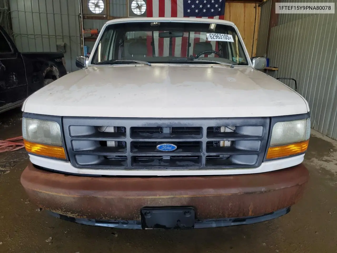 1993 Ford F150 VIN: 1FTEF15Y9PNA80078 Lot: 62963105