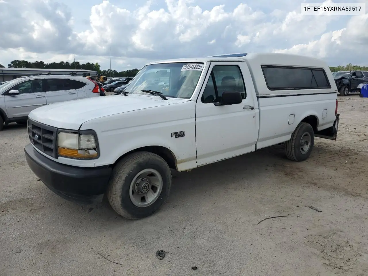 1994 Ford F150 VIN: 1FTEF15YXRNA59517 Lot: 54545635