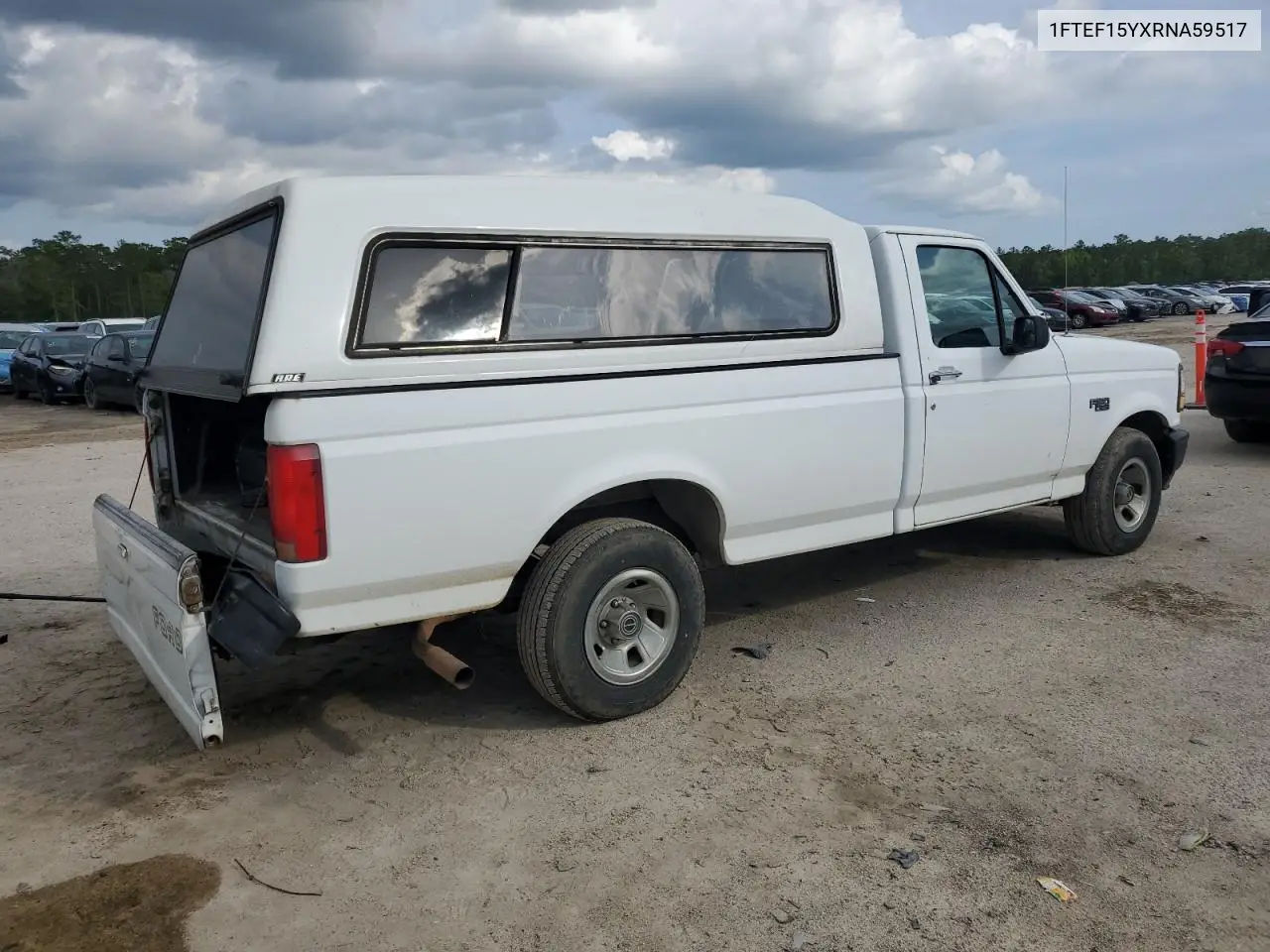 1994 Ford F150 VIN: 1FTEF15YXRNA59517 Lot: 54545635