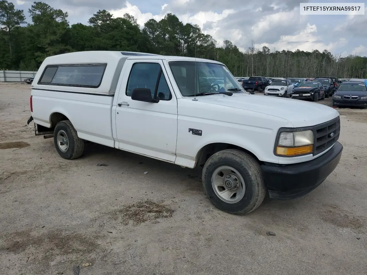 1994 Ford F150 VIN: 1FTEF15YXRNA59517 Lot: 54545635