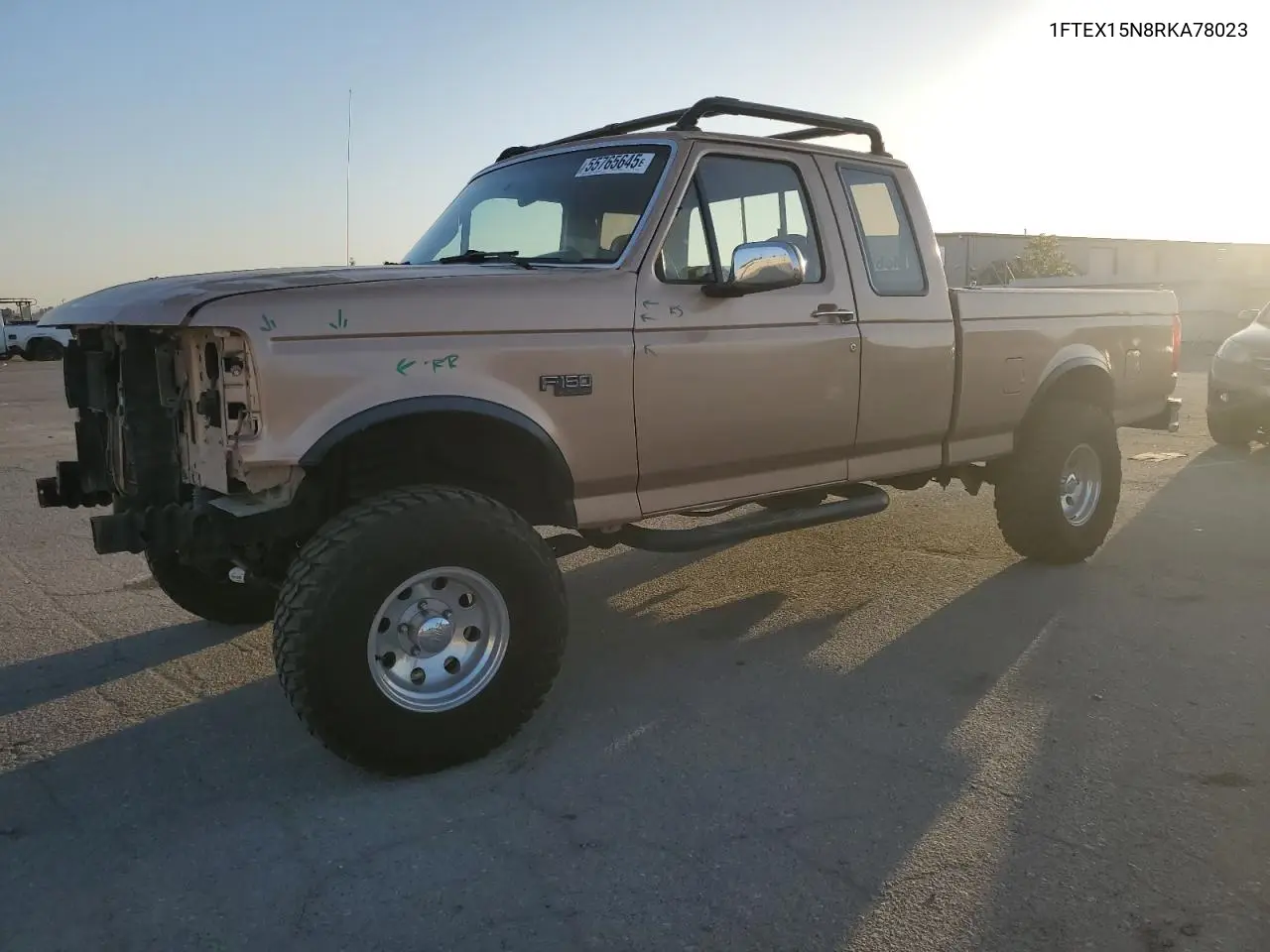 1994 Ford F150 VIN: 1FTEX15N8RKA78023 Lot: 55765645