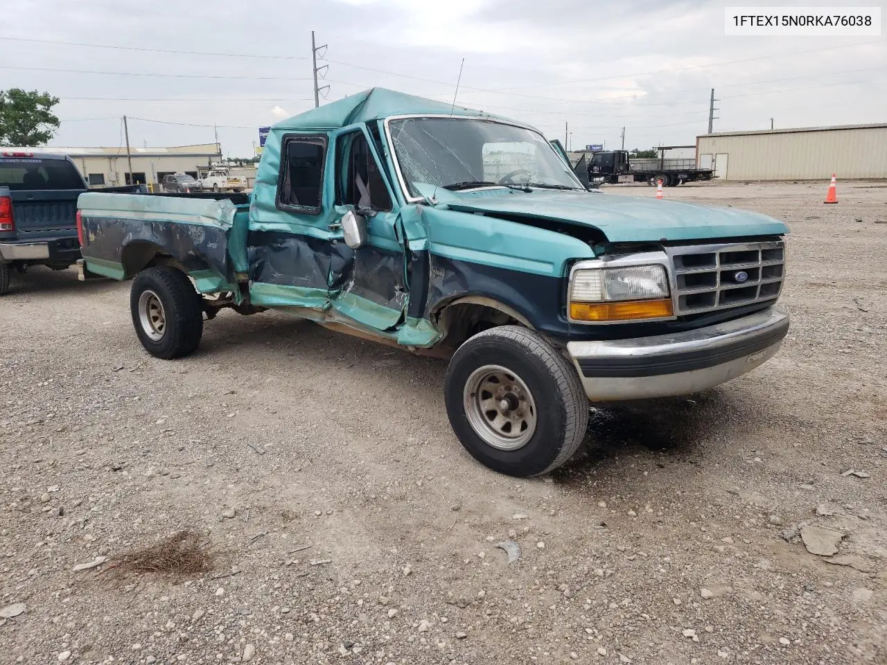 1994 Ford F150 VIN: 1FTEX15N0RKA76038 Lot: 56539115