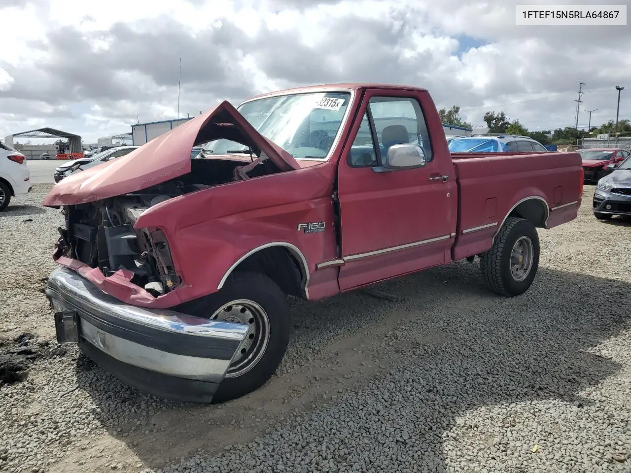1994 Ford F150 VIN: 1FTEF15N5RLA64867 Lot: 56932315