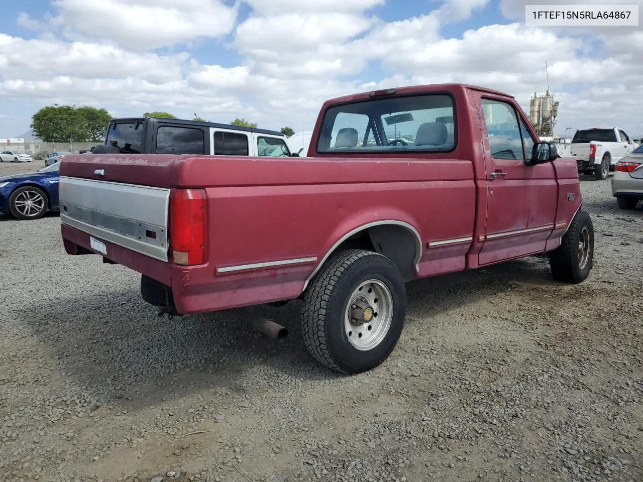 1994 Ford F150 VIN: 1FTEF15N5RLA64867 Lot: 56932315