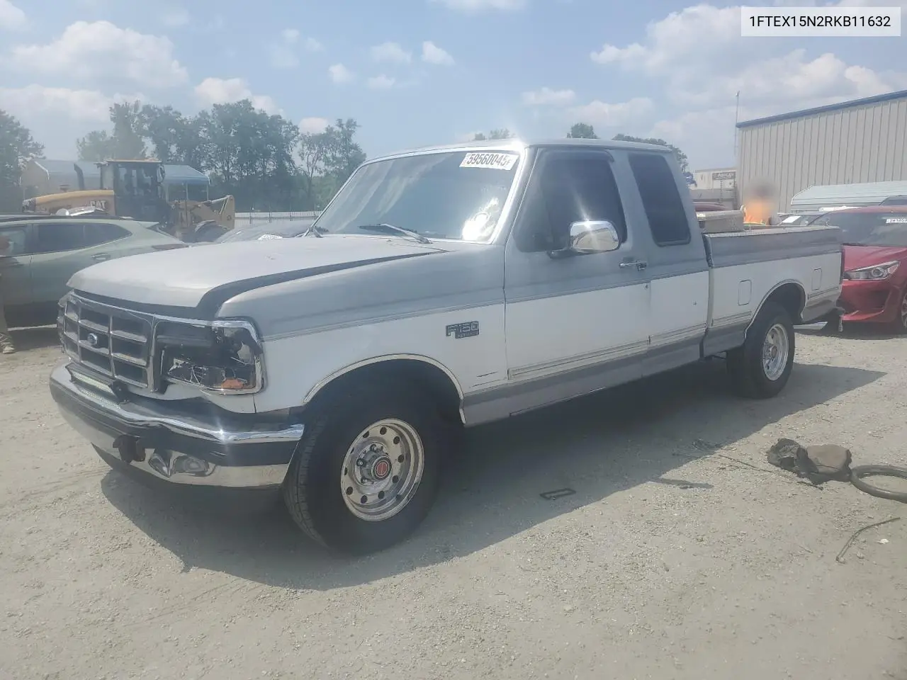 1994 Ford F150 VIN: 1FTEX15N2RKB11632 Lot: 59560045