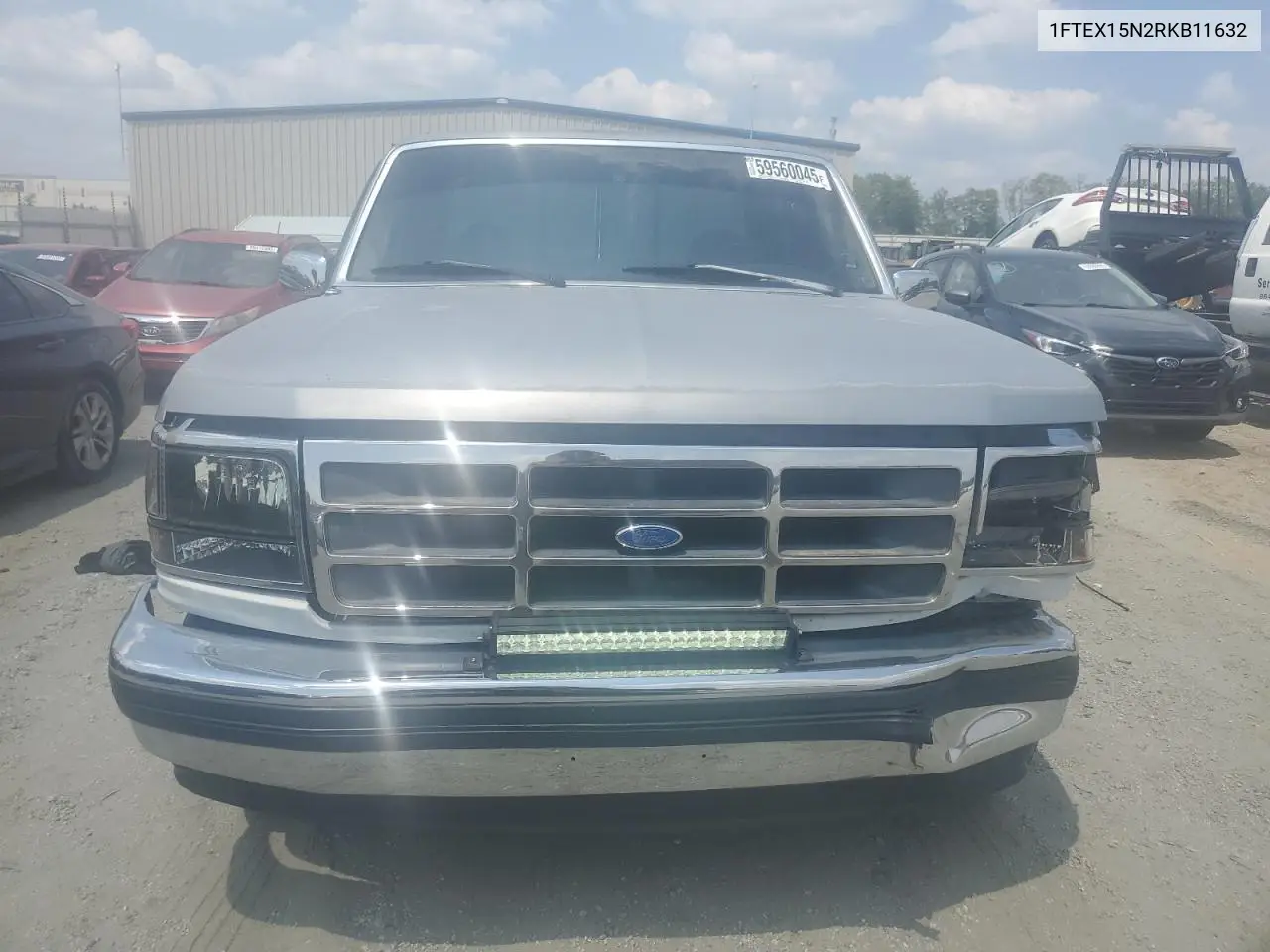 1994 Ford F150 VIN: 1FTEX15N2RKB11632 Lot: 59560045