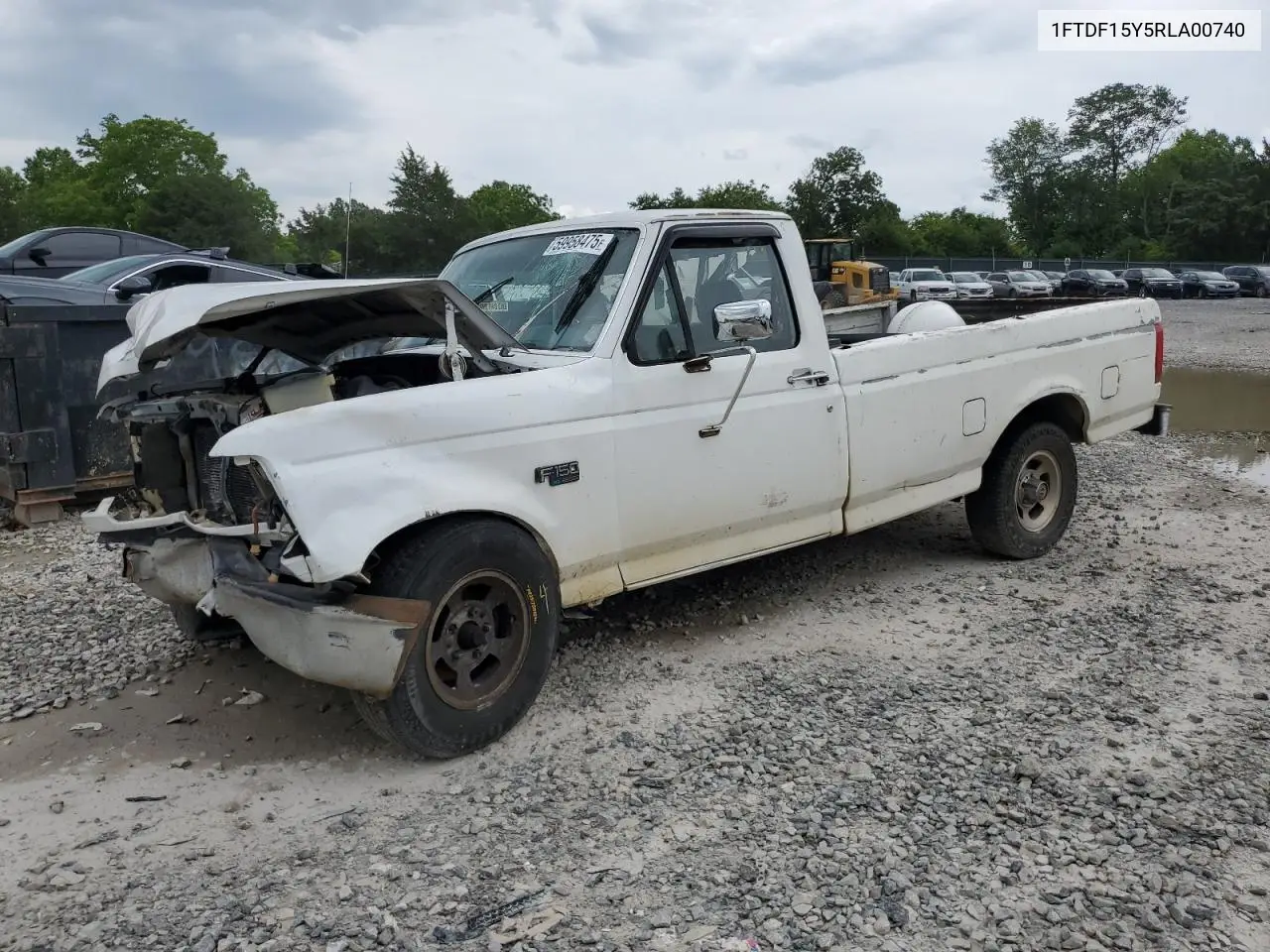 1994 Ford F150 VIN: 1FTDF15Y5RLA00740 Lot: 59958475