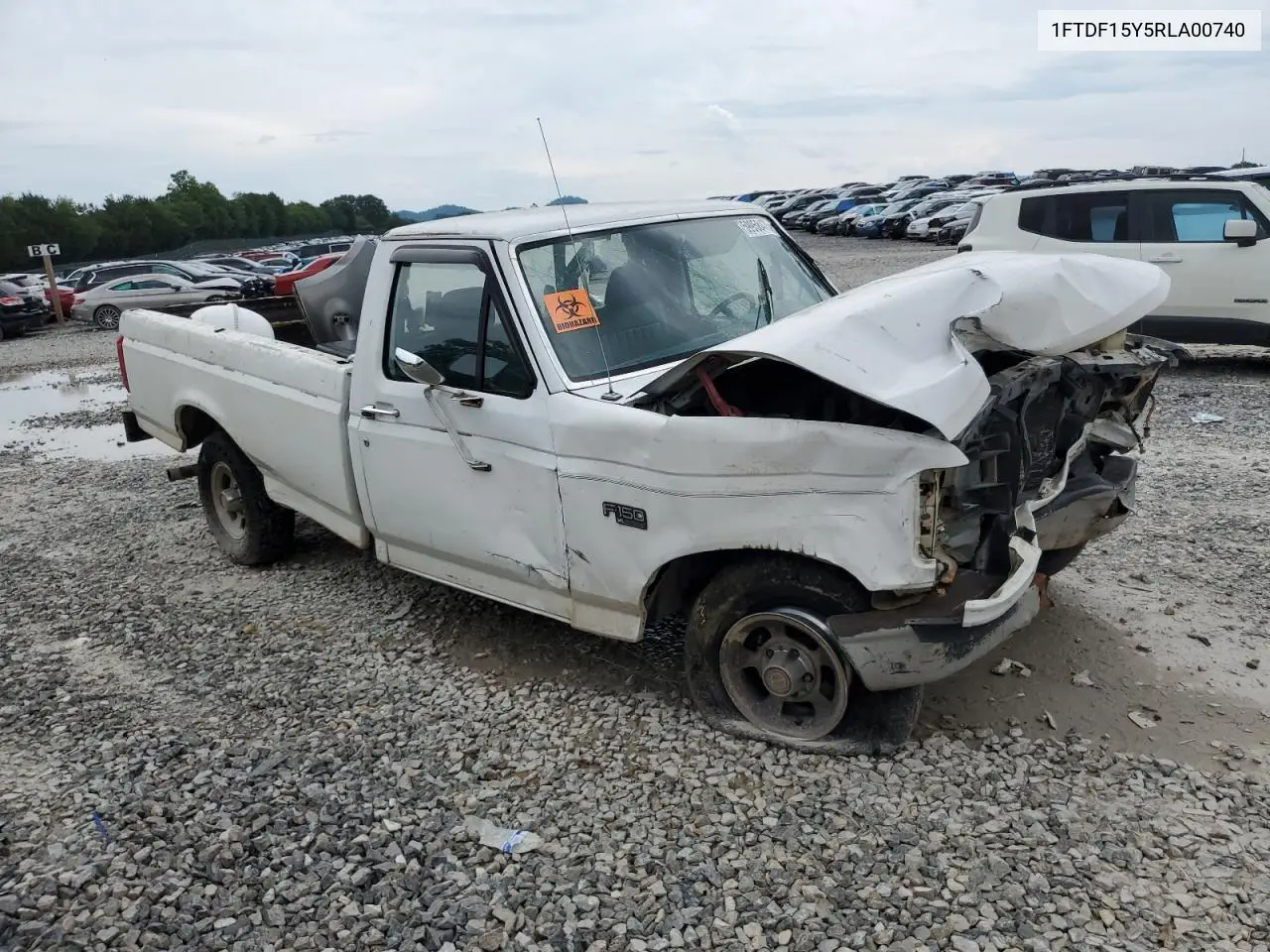 1994 Ford F150 VIN: 1FTDF15Y5RLA00740 Lot: 59958475
