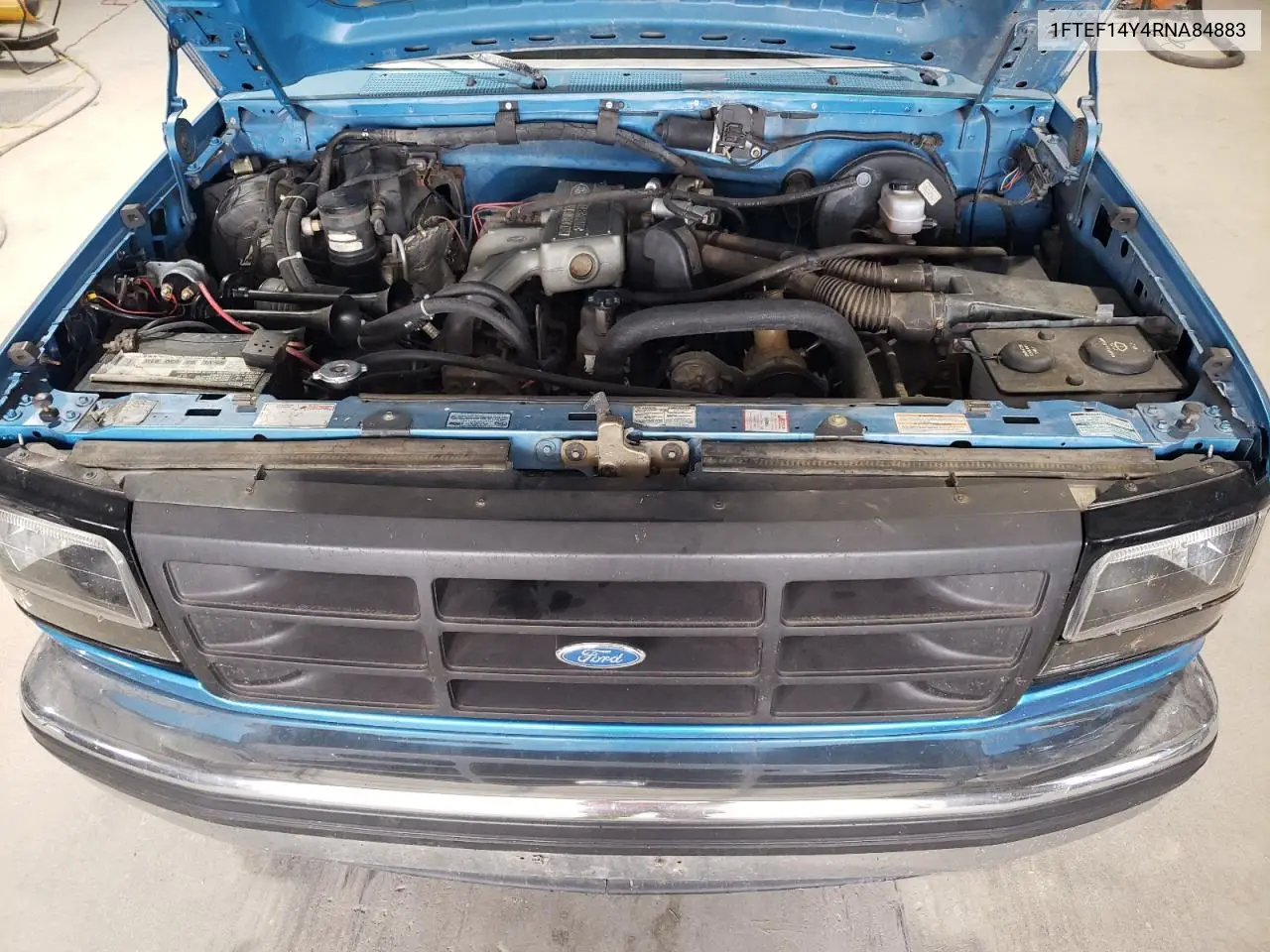 1994 Ford F150 VIN: 1FTEF14Y4RNA84883 Lot: 61284945