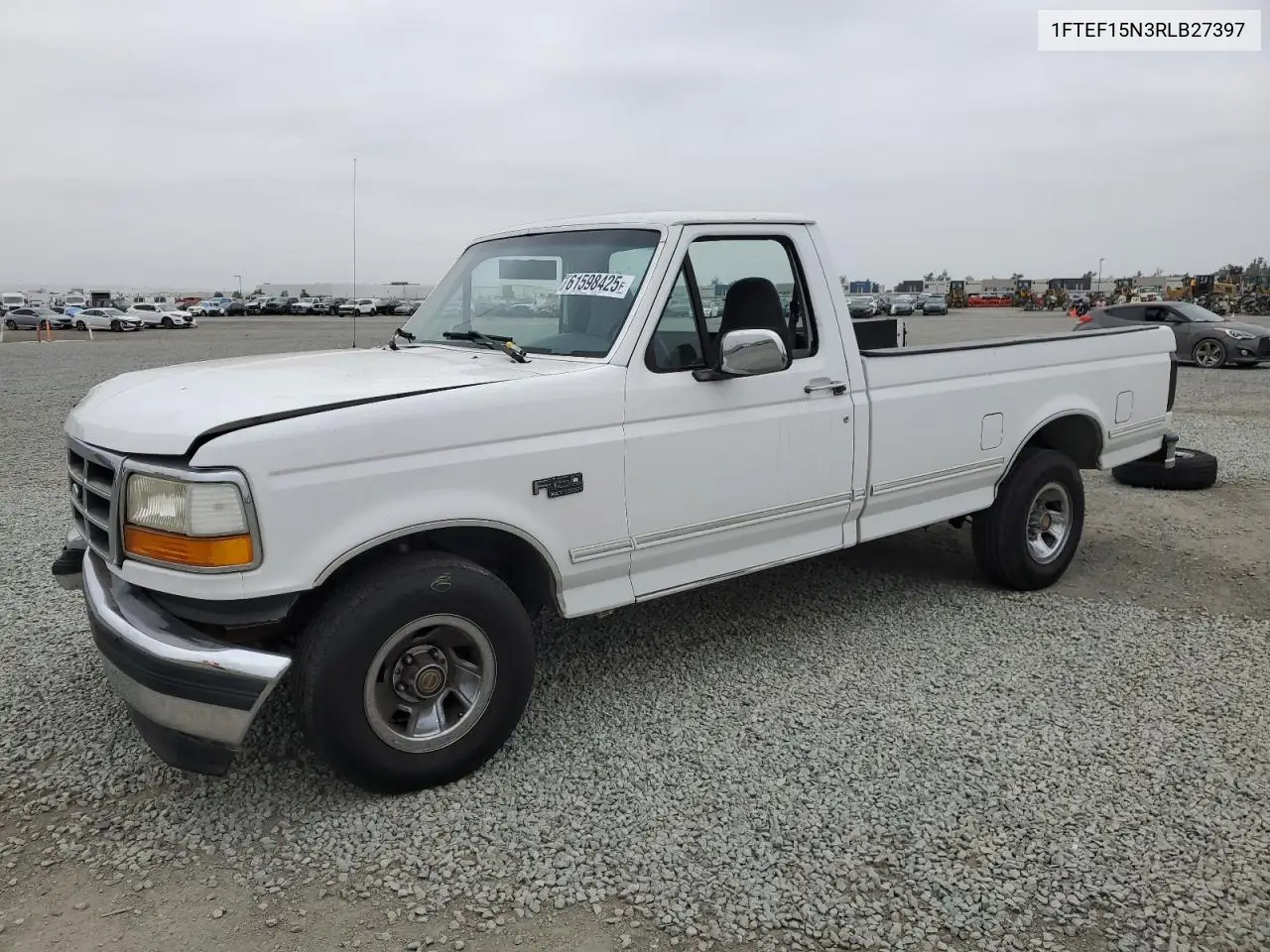 1994 Ford F150 VIN: 1FTEF15N3RLB27397 Lot: 61598425