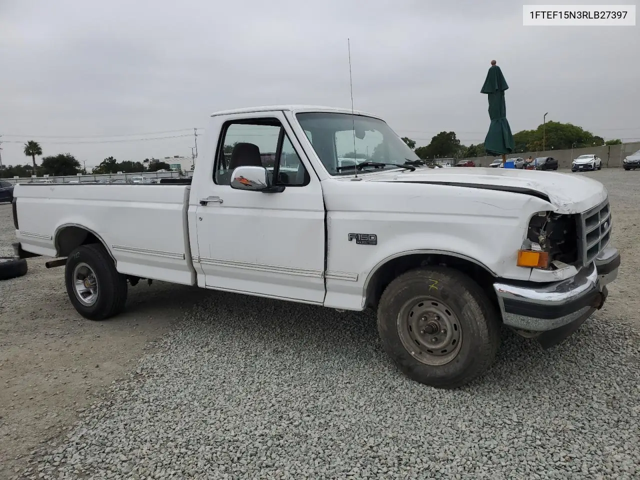 1994 Ford F150 VIN: 1FTEF15N3RLB27397 Lot: 61598425
