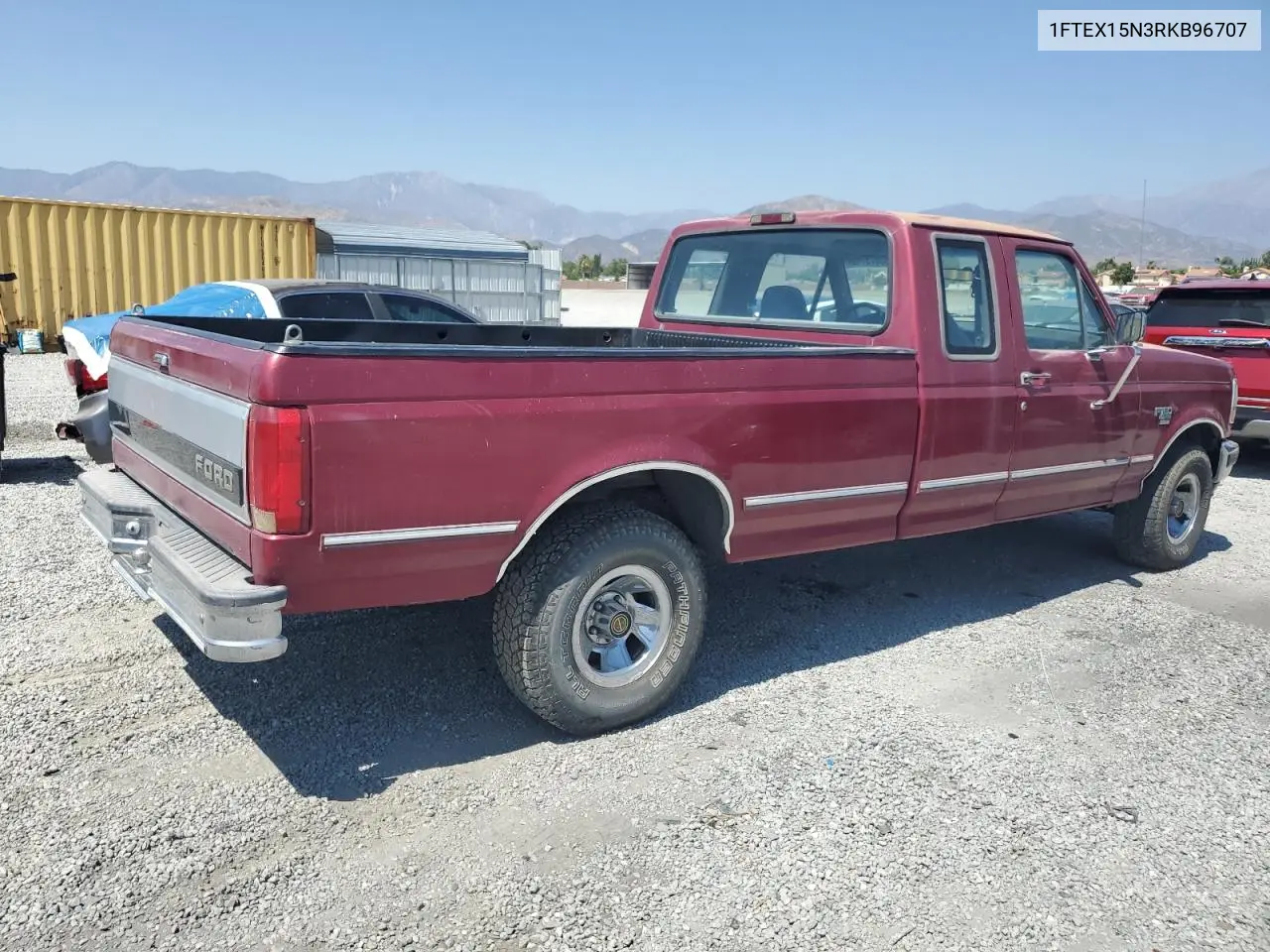1994 Ford F150 VIN: 1FTEX15N3RKB96707 Lot: 63075745