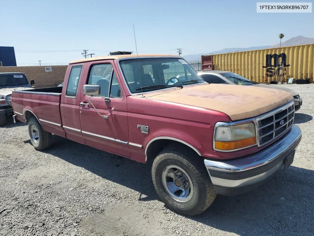 1994 Ford F150 VIN: 1FTEX15N3RKB96707 Lot: 63075745