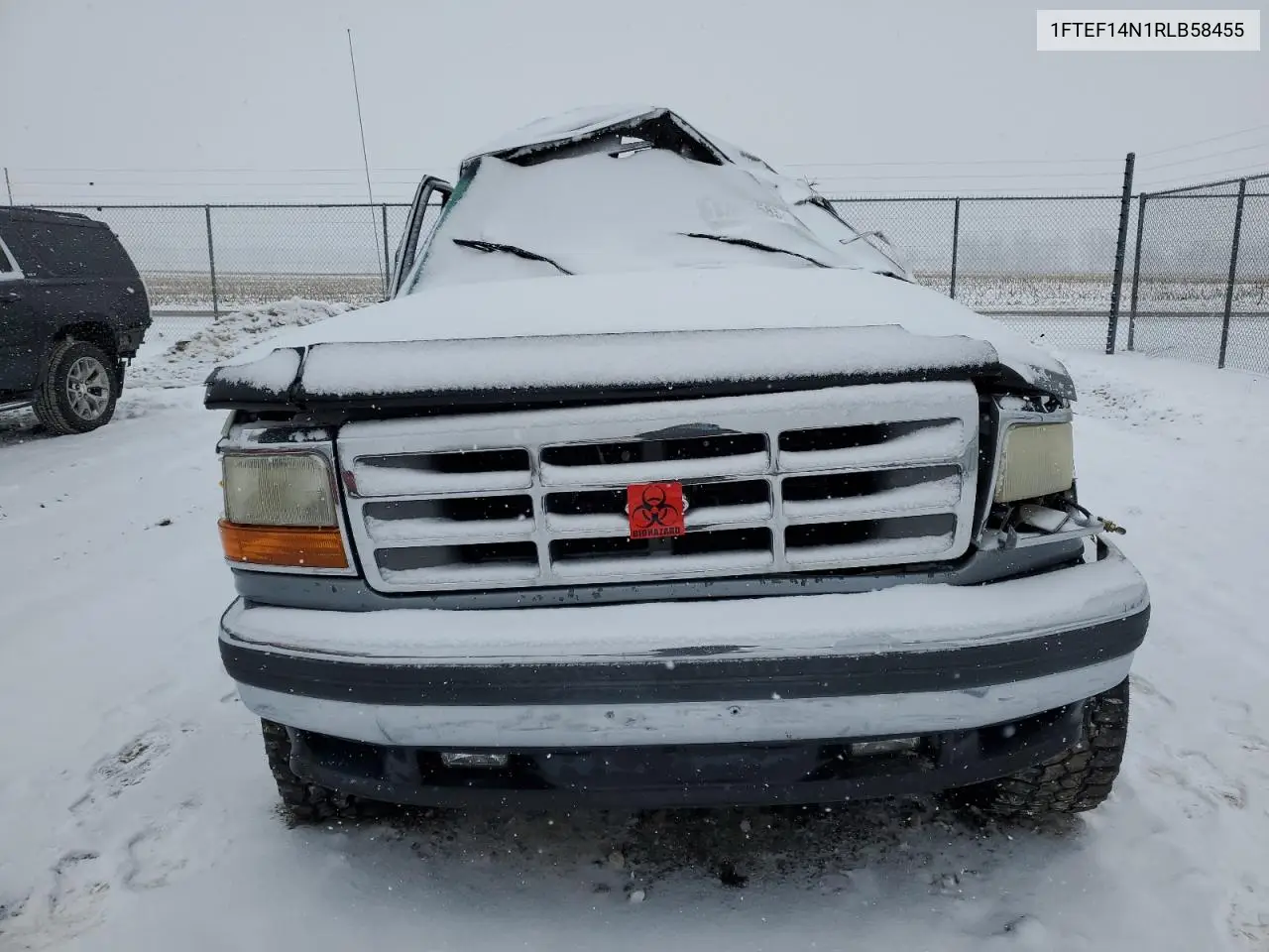 1994 Ford F150 VIN: 1FTEF14N1RLB58455 Lot: 87865585