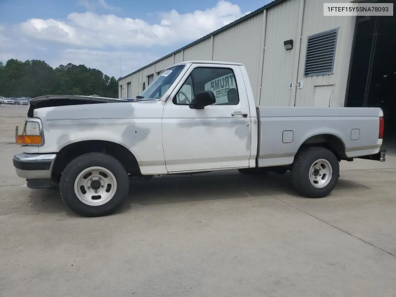 1995 Ford F150 VIN: 1FTEF15Y5SNA78093 Lot: 54784895