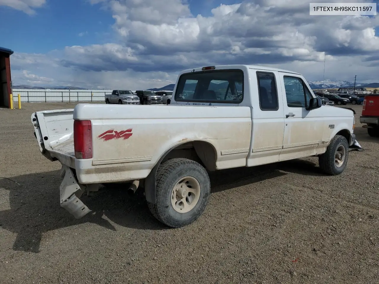 1995 Ford F150 VIN: 1FTEX14H9SKC11597 Lot: 54933495