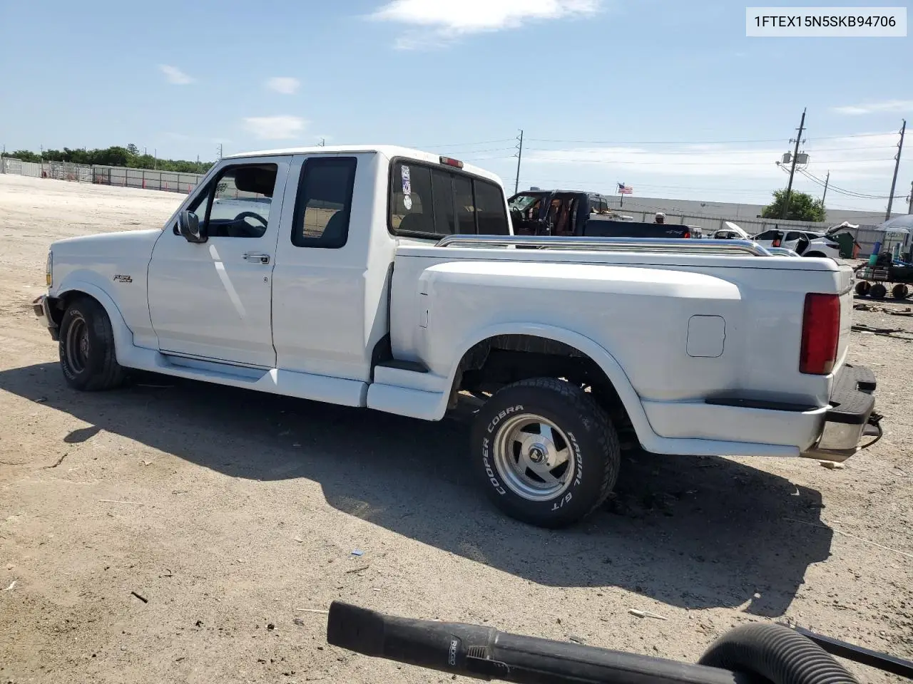 1995 Ford F150 VIN: 1FTEX15N5SKB94706 Lot: 55813215