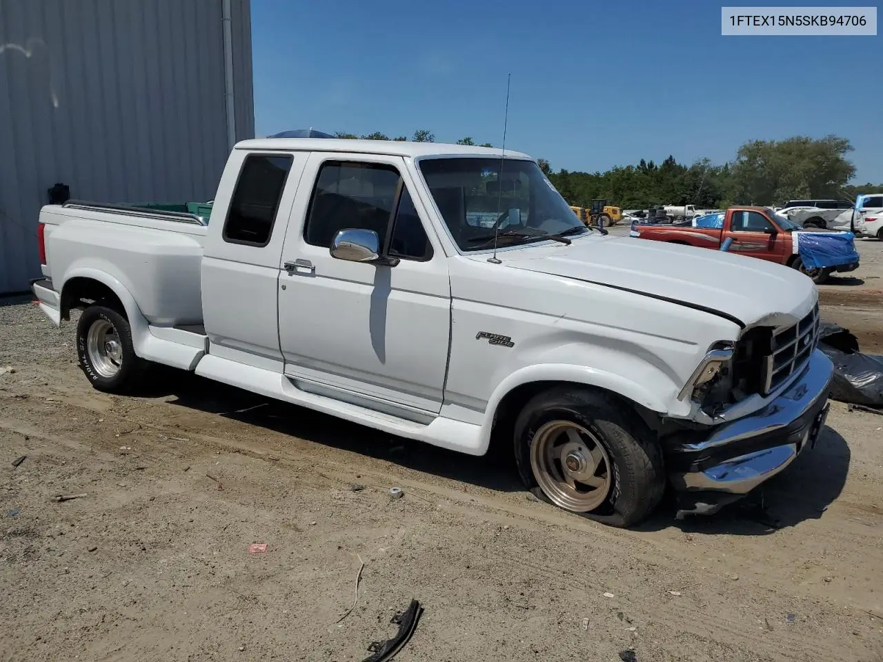 1995 Ford F150 VIN: 1FTEX15N5SKB94706 Lot: 55813215