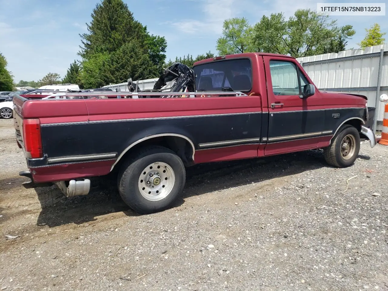 1995 Ford F150 VIN: 1FTEF15N7SNB13223 Lot: 56002595